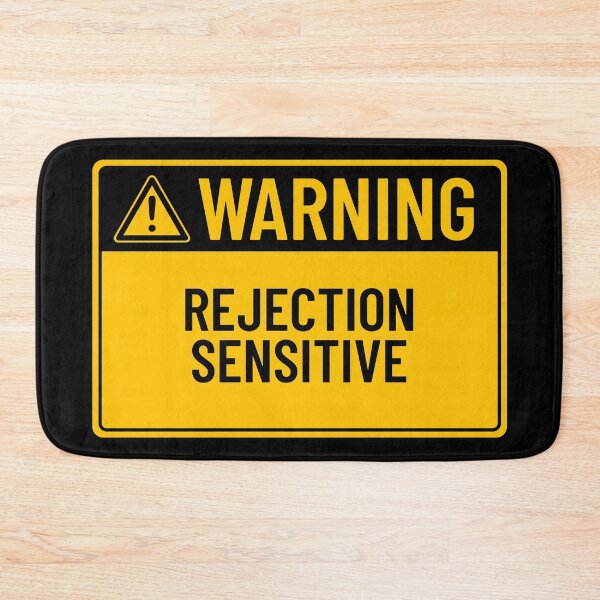 Item preview, Warning: Rejection Sensitive designed and sold by mr-k-store.
