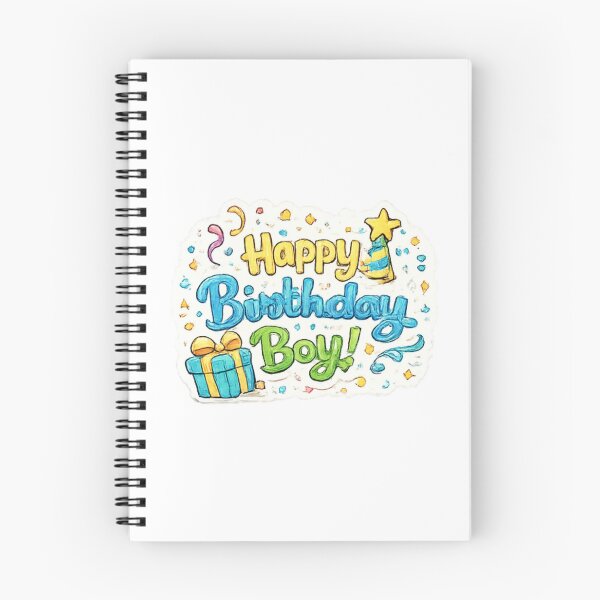 Item preview, Happy birthday boy! designed and sold by fadeinkstudio.