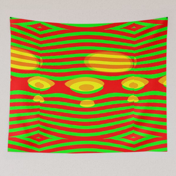 Item preview, Acid Green Futristic Cyber Grid Design. designed and sold by Yenday.