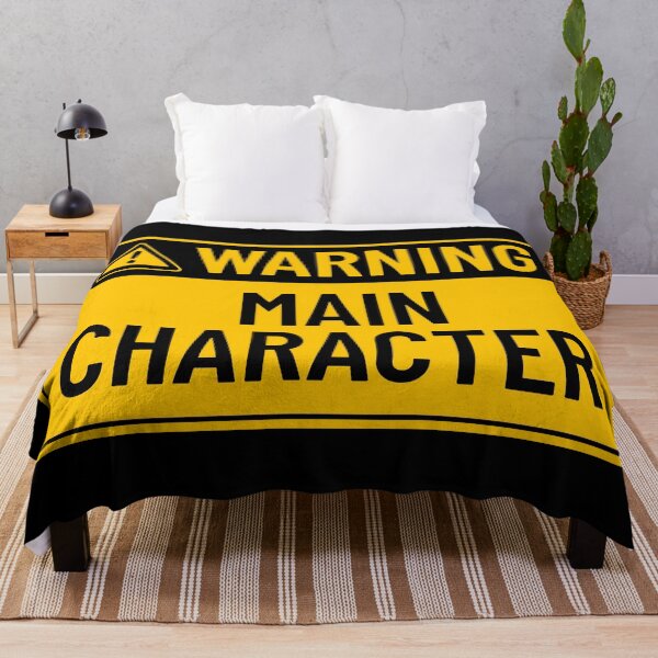Item preview, Warning: Main Character designed and sold by mr-k-store.