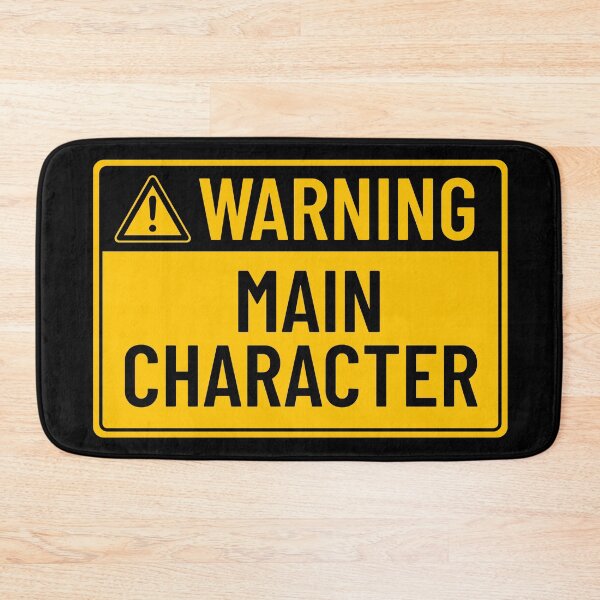 Item preview, Warning: Main Character designed and sold by mr-k-store.