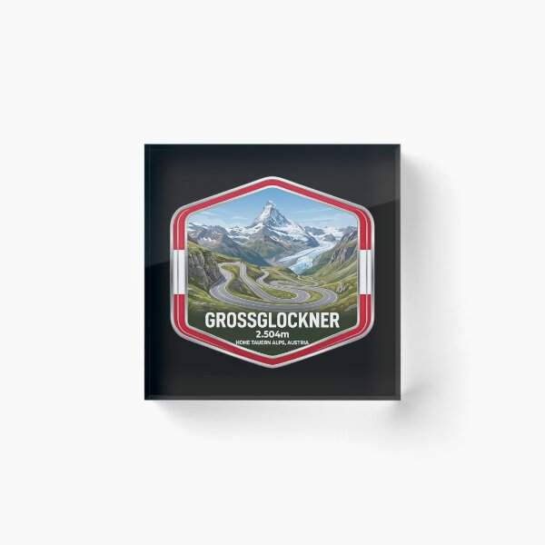 Item preview, Grossglockner Bucket List Motorcycle Road Adventure designed and sold by enzoade.