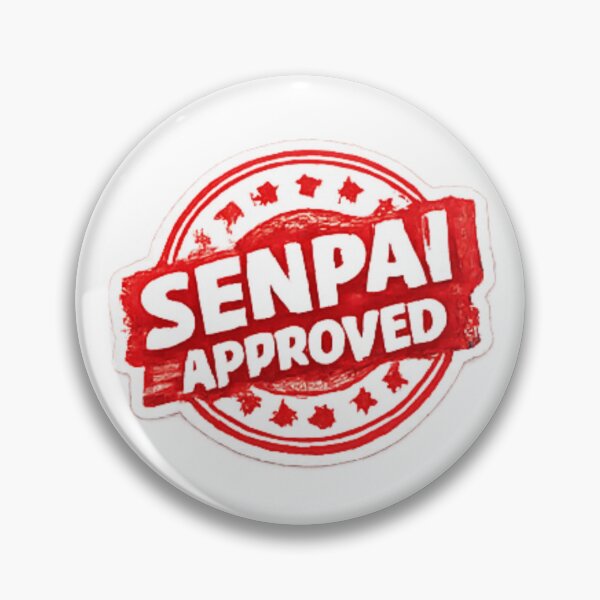 Item preview, SENPAI APPROVED Manga Design designed and sold by DailyQuestPrint.