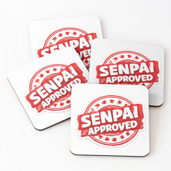 Item preview, SENPAI APPROVED Manga Design designed and sold by DailyQuestPrint.