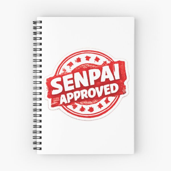Item preview, SENPAI APPROVED Manga Design designed and sold by DailyQuestPrint.
