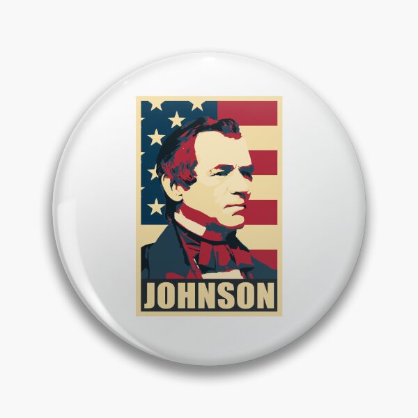 Item preview, Andrew Johnson American Flag Political Pop Art designed and sold by marke770.