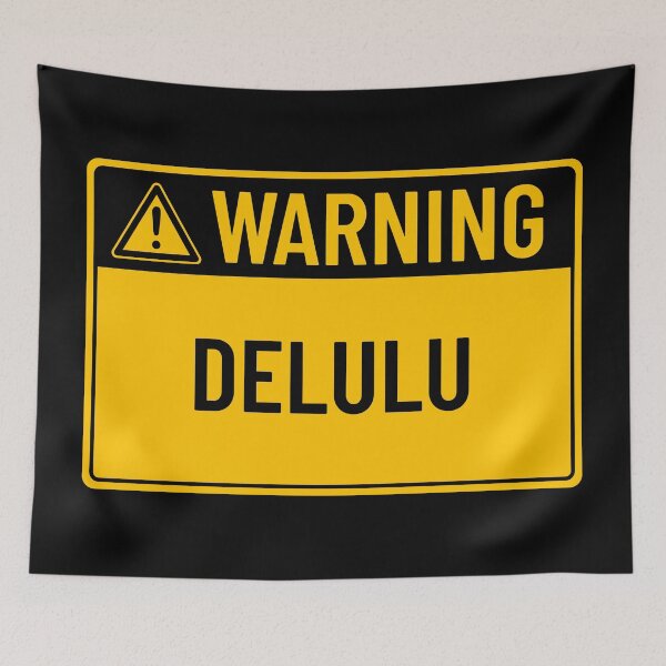 Item preview, Warning: Delulu designed and sold by mr-k-store.