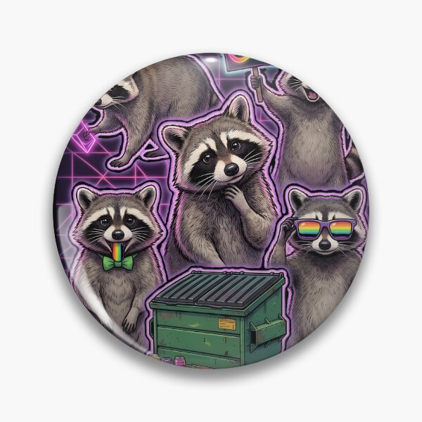 Item preview, Autistic and Gay Trash Panda designed and sold by PDKDesigns.