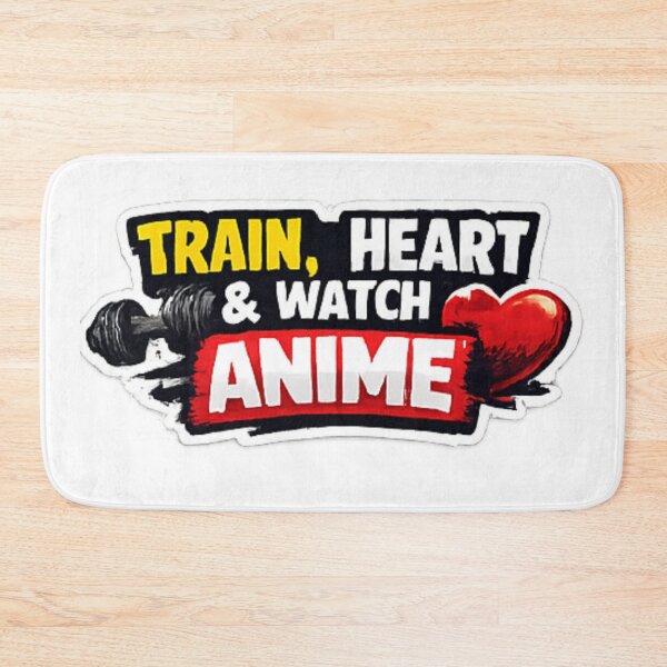 Item preview, TRAIN, HEART and WATCH ANIME Manga Design designed and sold by DailyQuestPrint.