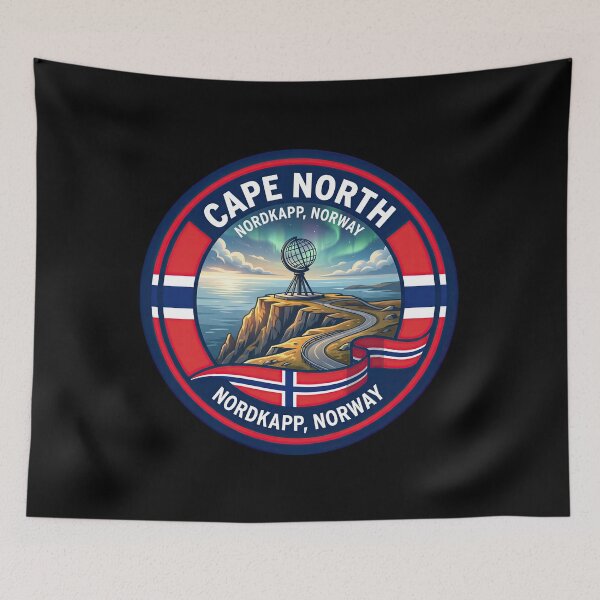 Item preview, Cape North Nordic Adventure Travel Destination designed and sold by enzoade.