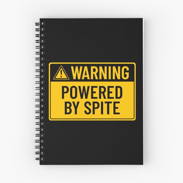 Item preview, Warning: Powered By Spite designed and sold by mr-k-store.