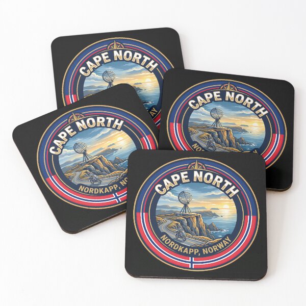 Item preview, Cape North Motorcycle Explorer Norway Adventure designed and sold by enzoade.