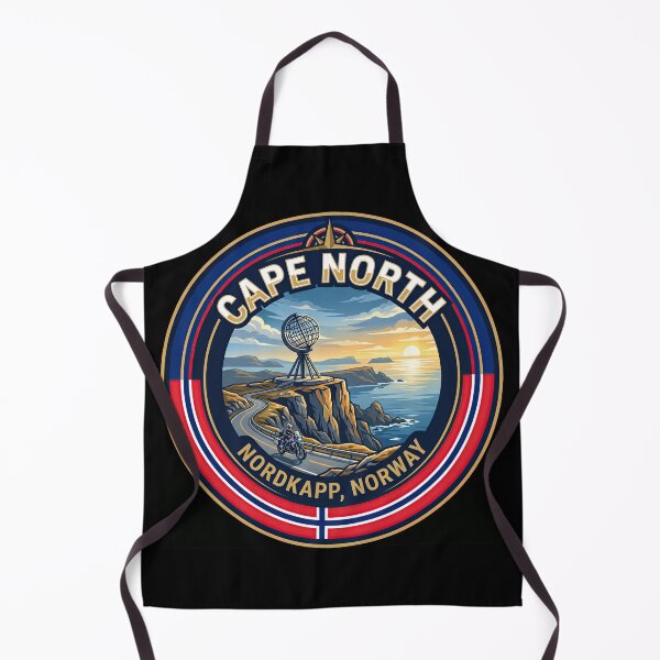 Item preview, Cape North Motorcycle Explorer Norway Adventure designed and sold by enzoade.