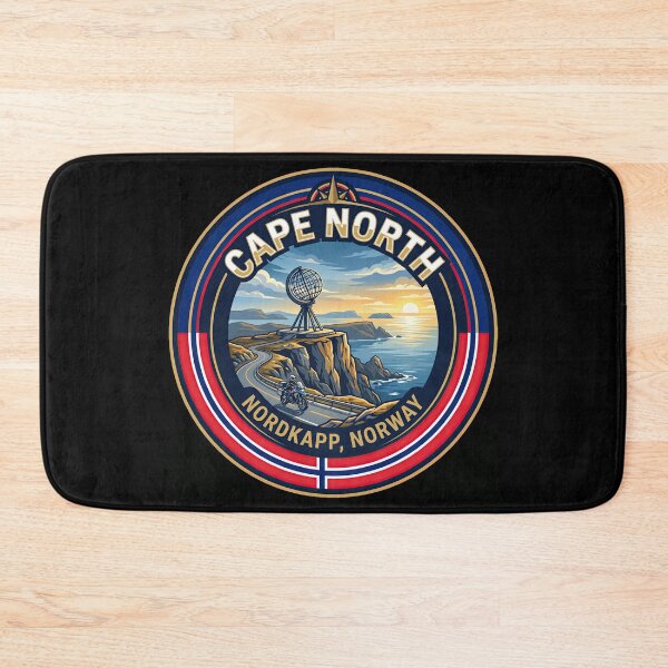 Item preview, Cape North Motorcycle Explorer Norway Adventure designed and sold by enzoade.