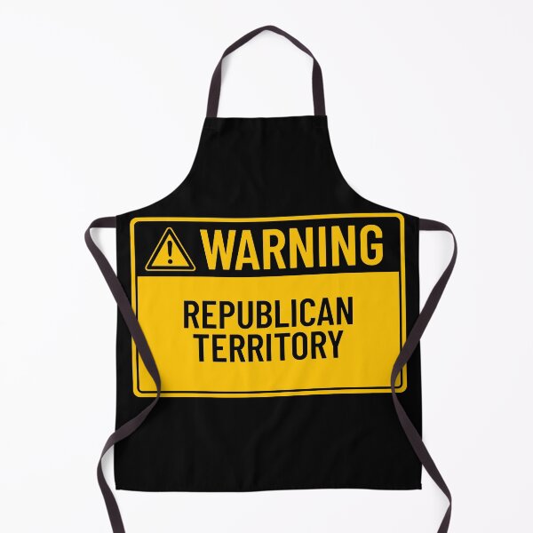 Item preview, Warning: Republican Territory designed and sold by mr-k-store.