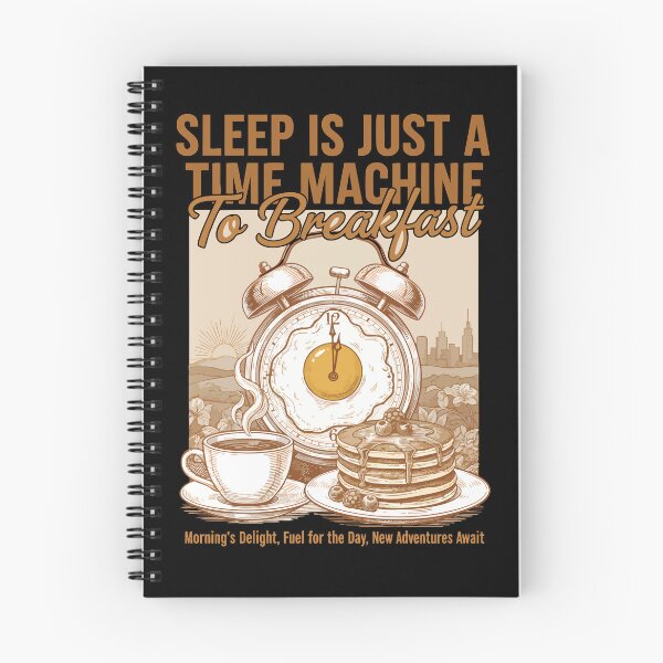 Item preview, Breakfast Sleep Is Just A Time Machine To designed and sold by LuminOrb.