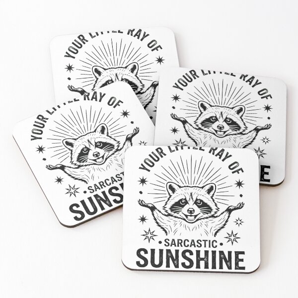 Item preview, Sarcastic Sunshine Trash Panda designed and sold by PDKDesigns.