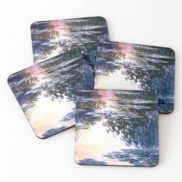 Item preview, Water Lilies: Impression of Reflections & Blossoming Surfaces (24) designed and sold by artdesignsnow.
