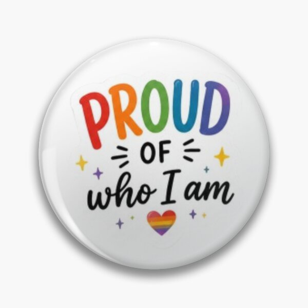 Item preview, Proud of Who I Am Rainbow Pride designed and sold by Pixanova.