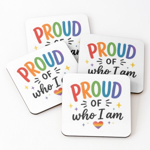 Item preview, Proud of Who I Am Rainbow Pride designed and sold by Pixanova.