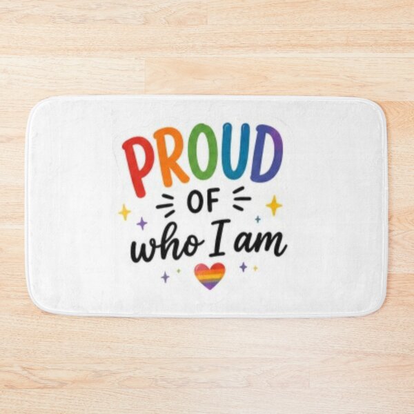 Item preview, Proud of Who I Am Rainbow Pride designed and sold by Pixanova.