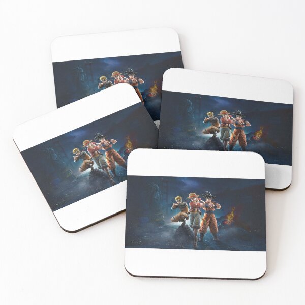 Item preview, Anime Action - Trio of Heroes in Night Battle Stance designed and sold by AnimeShin.