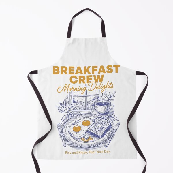 Item preview, Breakfast Crew Morning Delights Funny Brunch designed and sold by LuminOrb.