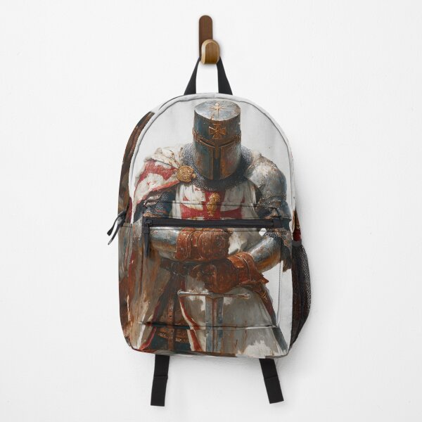 Item preview, Knight of God Honoring The Battle Worthy Warrior Art designed and sold by GrinGalore.