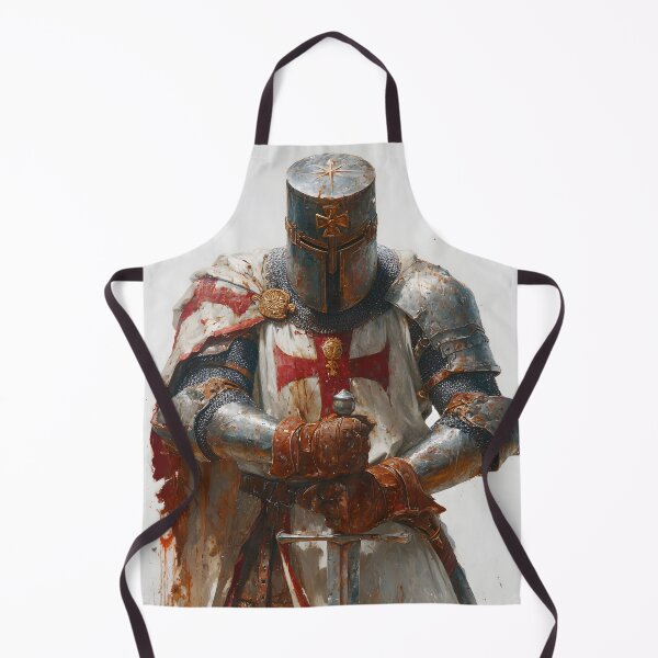 Item preview, Knight of God Honoring The Battle Worthy Warrior Art designed and sold by GrinGalore.