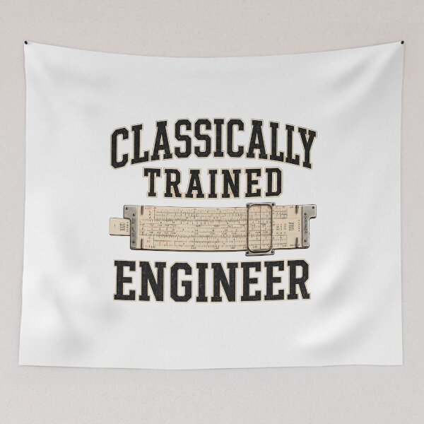 Item preview, Classically Trained Engineer Retro designed and sold by Randomera.
