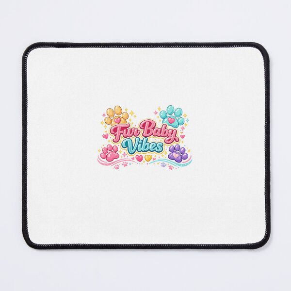Item preview, Fur Baby Vibes – Cute Pet Lover Illustration for Stickers & Apparel designed and sold by EdgeSphere.