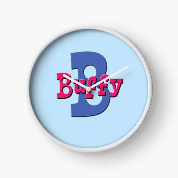 Item preview, B es de Buffy, nombre de niña/mujer e inicial. designed and sold by CharlottePlaceArt.