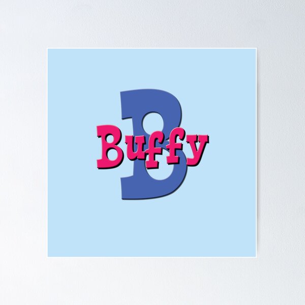 Item preview, B is for Buffy, Girl's/Woman's Name and Initial  designed and sold by CharlottePlaceArt.
