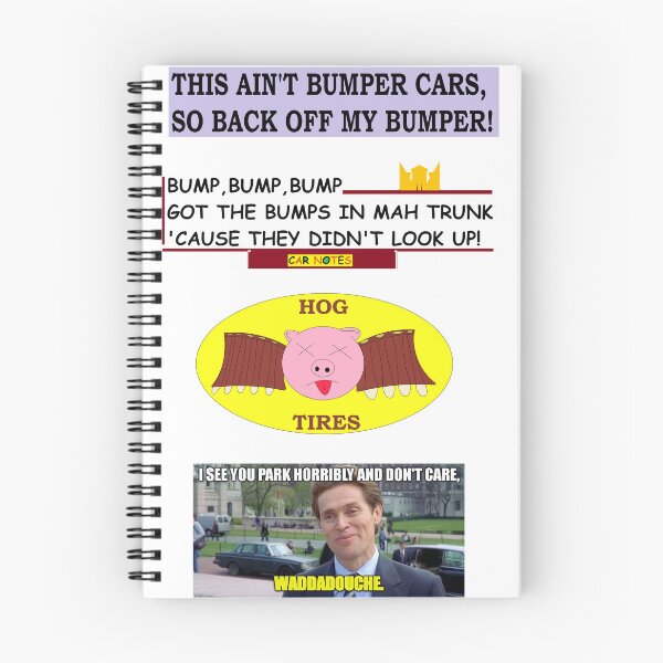 Item preview, Car Notes four pack designed and sold by PickYerSticker.