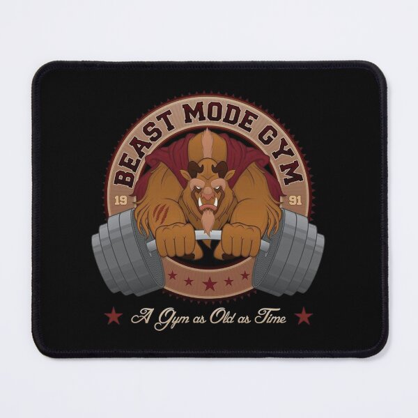 Item preview, Beast Mode Gym A Gym As Old As Time designed and sold by Velvet-Mirage.