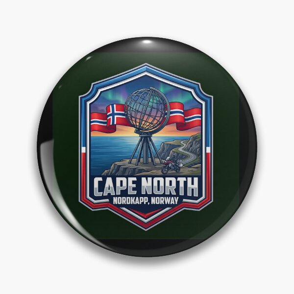 Item preview, Cape North Bucket List Destination Norway designed and sold by enzoade.