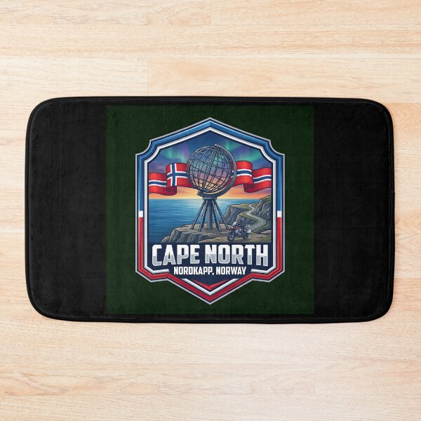 Item preview, Cape North Bucket List Destination Norway designed and sold by enzoade.
