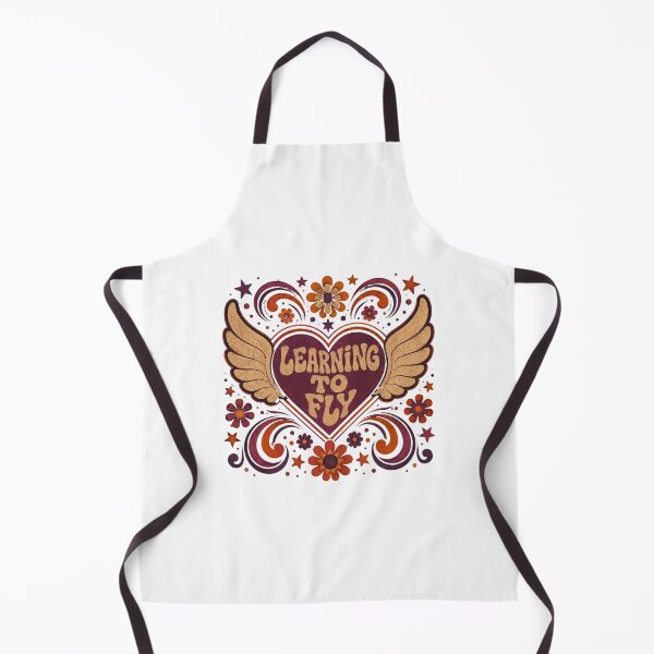 Item preview, Learning To Fly | Vintage Flower Power Heart designed and sold by ScanMood.
