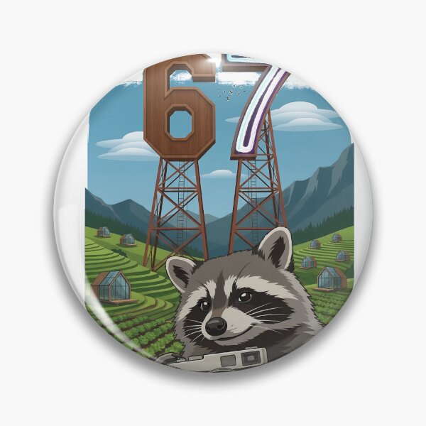 Item preview, Route 67 Raccoon designed and sold by PDKDesigns.