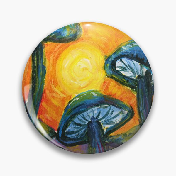 Item preview, Mushrooms at sunrise designed and sold by DanjaArt.