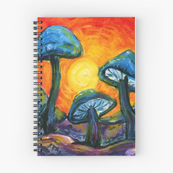 Item preview, Mushrooms at sunrise designed and sold by DanjaArt.