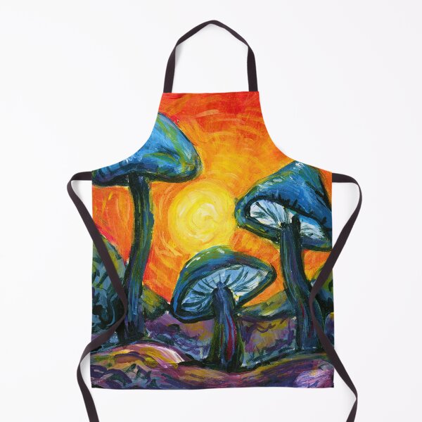 Item preview, Mushrooms at sunrise designed and sold by DanjaArt.