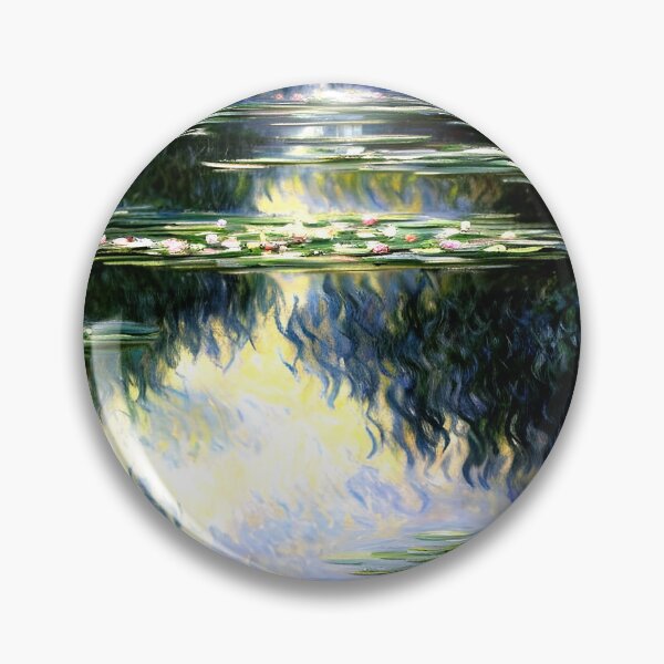Item preview, Water Lilies: Impression of Reflections & Blossoming Surfaces (25) designed and sold by artdesignsnow.