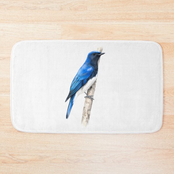 Item preview, Blue-and-white Flycatcher (Cyanoptila cyanomelana) designed and sold by HOMETOWN86.