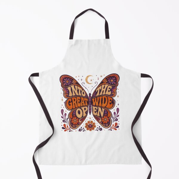 Item preview, Into The Great Wide Open – Retro Psychedelic Butterfly designed and sold by ScanMood.