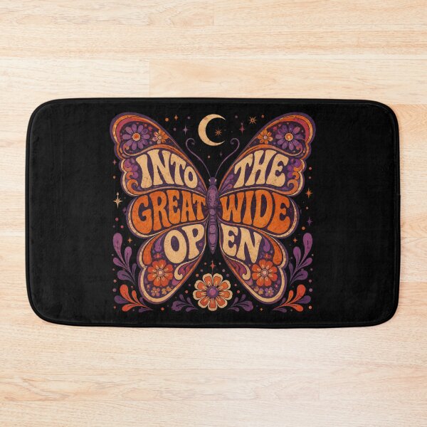 Item preview, Into The Great Wide Open – Retro Psychedelic Butterfly designed and sold by ScanMood.