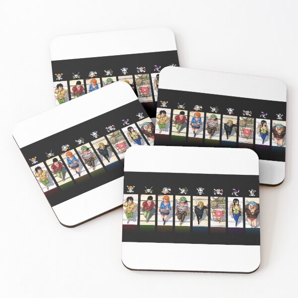 Item preview, Manga - Shonen Pirate Crew, Gallery of Eight Characters in Dynamic Poses designed and sold by AnimeShin.