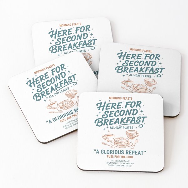 Item preview, Breakfast Here For Second Breakfast Brunch Coffee designed and sold by LuminOrb.