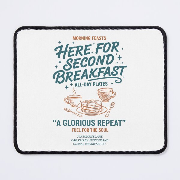 Item preview, Breakfast Here For Second Breakfast Brunch Coffee designed and sold by LuminOrb.