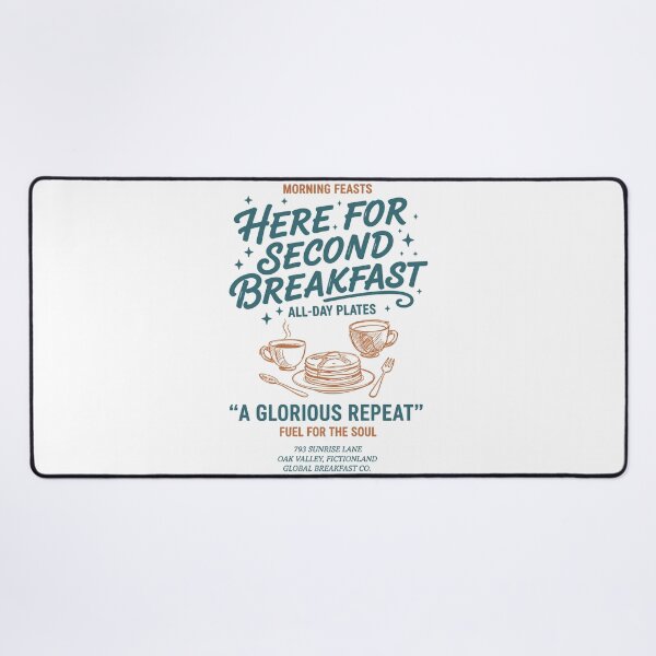 Item preview, Breakfast Here For Second Breakfast Brunch Coffee designed and sold by LuminOrb.